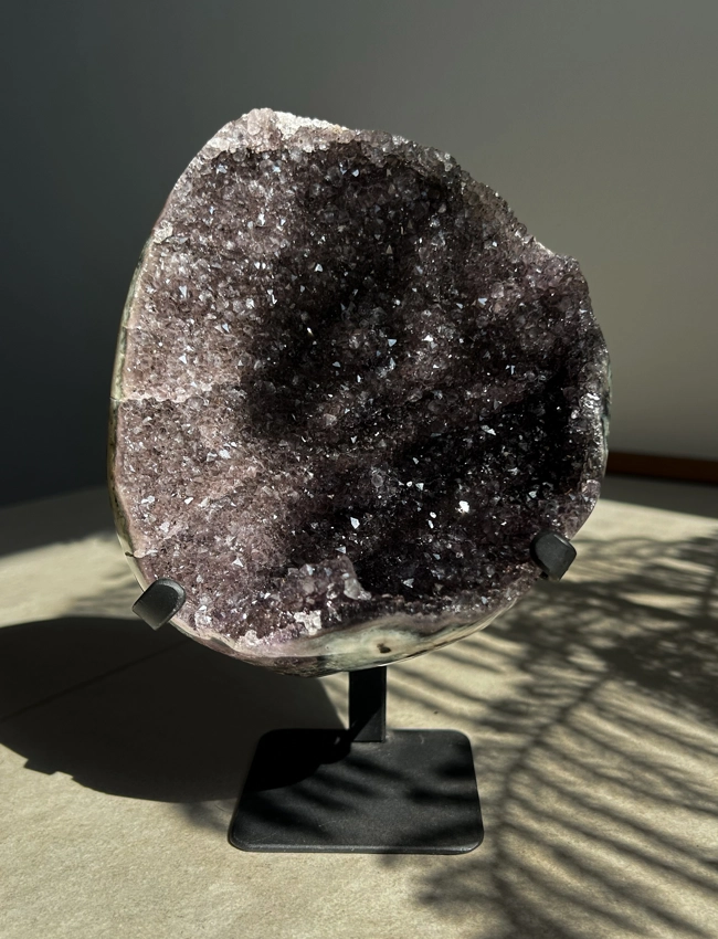 geode di Ametista Nera